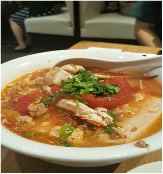 410 BUN RIEU (Hanoi Tomato and Crab Noodle Soup) - $75