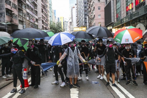 ▲ 지난 6월 이후, 반정부 시위가 홍콩 경제에 크게 영향을 미치고 있다. (사진=scmp)