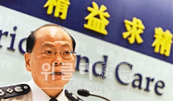 ▲ 홍콩 경무처 창와이훙(曾偉雄) 신임 처장은 지난 26일 입법회 보안사무위원회 보고와 기자회견을 통해 지난해 범죄발생 상황을 발표했다.