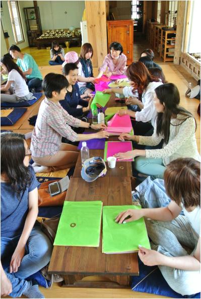 <제기 만들기 >