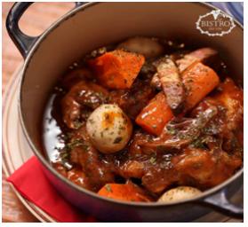 Braised Beef Cheeks in Red Wine ($280)