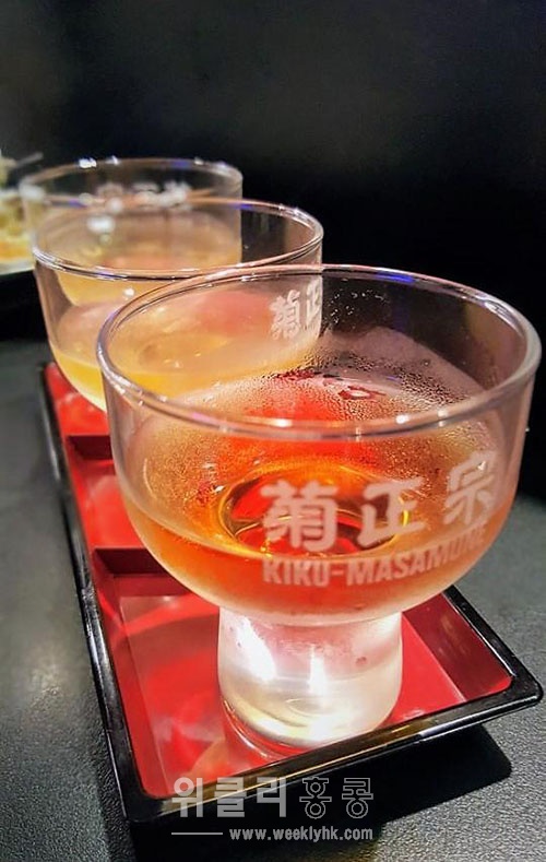 ▲ 매실주나 사케 세트 (HK$68)