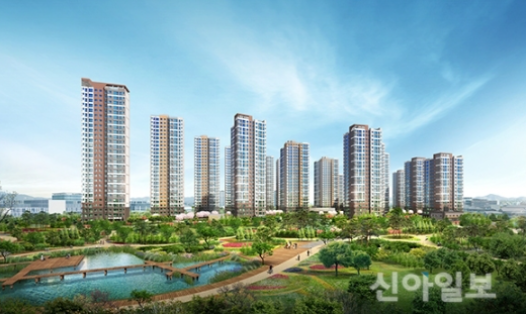 평택 SRT 센트럴지제 투시도.