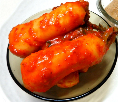 총각김치
